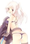  1girl bikini blush breasts cape cleavage female_my_unit_(fire_emblem:_kakusei) fire_emblem fire_emblem:_kakusei gloves large_breasts long_hair looking_at_viewer my_unit_(fire_emblem:_kakusei) open_mouth smile solo swimsuit teu_(navy) twintails white_hair 