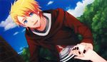  blonde_hair blue_eyes kurahana_chinatsu kurusu_shou uta_no_prince-sama 