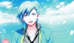  blue_eyes blue_hair kurahana_chinatsu mikaze_ai uta_no_prince-sama 