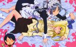  maid maria_holic miyamae_kanako nosebleed shidou_mariya shinouji_matsurika trap 