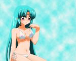  bikini blue blush canal_volphied lost_universe over_drive swimsuit 
