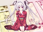  japanese_clothes kimono tagme tenmaso twintails 