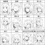  chart expressions monochrome shoutarou_(pixiv) touhou translation_request yakumo_ran 