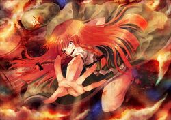  foreshortening hands hong_meiling hyuuga_azuri red_hair touhou 