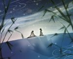  ganc_(pixiv7578) night night_sky orihime ro_man sky star star_(sky) starry_sky stars tanabata 