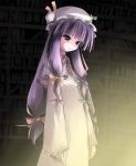  1girl book gatau library patchouli_knowledge solo touhou voile 