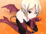  &gt;:) 10s :p bare_shoulders black_hair blonde_hair boots breasts cleavage collarbone commentary_request demon_girl demon_horns demon_tail demon_wings dress earrings elbow_gloves eyebrows_visible_through_hair gloves hair_between_eyes high_heel_boots high_heels horns idolmaster idolmaster_cinderella_girls jewelry knee_boots latex latex_gloves licking_hand looking_at_viewer medium_breasts nagami_yuu open-back_dress pantyhose red_gloves shiomi_shuuko short_hair sitting skin_tight smile succubus tail tongue tongue_out wariza wings 