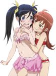  alternate_hairstyle aragaki_ayase bikini breast_grab gotou_nozomu grabbing hairstyle_switch highres kurusu_kanako ore_no_imouto_ga_konna_ni_kawaii_wake_ga_nai swimsuit 