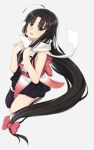  alternate_costume cosplay kantai_collection lempika sendai_(kantai_collection) sendai_(kantai_collection)_(cosplay) shouhou_(kantai_collection) white_background 