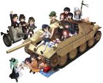  10s anchovy caesar_(girls_und_panzer) cross_section emblem erwin_(girls_und_panzer) extra girls_und_panzer ground_vehicle gun hat hoshino_(girls_und_panzer) jagdpanzer_38(t) kadotani_anzu katahira_masashi kawashima_momo koyama_yuzu mika_(girls_und_panzer) military military_uniform military_vehicle motor_vehicle nakajima_(girls_und_panzer) ooarai_(emblem) ooarai_military_uniform ooarai_school_uniform oryou_(girls_und_panzer) pepperoni_(girls_und_panzer) ritaiko_(girls_und_panzer) saemonza suzuki_(girls_und_panzer) tank tsuchiya_(girls_und_panzer) uniform weapon 