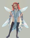  elbow_gloves fairy fairy_wings gloves hands_on_hips insect_wings long_hair male_underwear minigirl original pegs red_eyes red_hair redhead simple_background striped striped_thighhighs thigh-highs thighhighs twintails underwear weno wings 