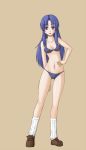  blue_hair kawashima_ami long_hair sanen swimsuit toradora! 