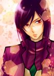  glasses gundam gundam_00 hachi_kou hachikou purple_hair red_eyes tieria_erde 