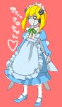  heart lil_miss_marshmallow maid mother mother_(game) mother_3 ms._marshmallow ribbon ribbons robot 