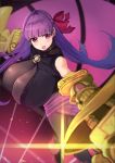  (series) 10s 1girl at background bare black blush bodysuit bow breasts ccc claws eyes fate fate/extra fate/grand fate_(series) gigantic gloves hair hsin huge legwear lip lips long looking mouth o-ring open order pantyhose parted passion pink purple ribbon shoulders top viewer 