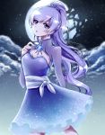  blue_eyes long_hair ponytail rwby weiss_schnee white_hair 