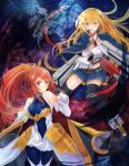  blazblue blonde_hair highres long_hair multiple_girls serino_itsuki 