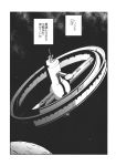  comic greyscale highres monochrome no_humans ooide_chousuke space_station touhou translation_request 