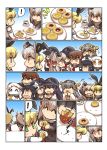  +++ 6+girls :3 akatsuki_(kantai_collection) amatsukaze_(kantai_collection) anchor_symbol animal_ears black_hair blonde_hair blue_eyes closed_eyes collar comic cookie cup dress eating elbow_gloves fake_animal_ears flat_cap flying_sweatdrops food food_in_mouth gloves gradient gradient_background green_eyes grey_hair hair_ornament hair_ribbon hair_tubes hairband hairclip hand_holding hands_on_lap haruna_(kantai_collection) hat headgear hibiki_(kantai_collection) holding holding_food horns i-class_destroyer ikazuchi_(kantai_collection) kantai_collection katsuragi_(kantai_collection) kneeling long_hair long_sleeves mini_hat multiple_girls neckerchief northern_ocean_hime open_mouth plate pleated_skirt ponytail rabbit_ears ribbon school_uniform serafuku sharing_food shimakaze_(kantai_collection) shinkaisei-kan short_hair short_sleeves sidelocks skirt sleeveless sleeveless_dress smile star star-shaped_pupils striped striped_legwear surprised symbol-shaped_pupils translation_request triangle_mouth twintails waving white_hair 