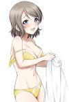  bikini blue_eyes grey_eyes love_live! love_live!_sunshine!! short_hair watanabe_you 