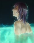  bad_id gundam gundam_00 murakami_yuzu purple_hair tieria_erde wet_hair 