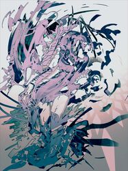  abstract green_eyes kawazu original tagme 