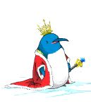  animal crown ice original penguin robe scepter 