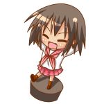  chibi fang kusakabe_misao lucky_star minami_(colorful_palette) school_uniform serafuku short_hair 