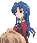 aisaka_taiga blue_eyes blue_hair kawashima_ami kenji_t1710 long_hair school_uniform toradora! 