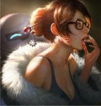  1girl from_side mei_(overwatch) overwatch profile solo wang_chen 