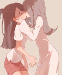  2girls kagari_atsuko kiss little_witch_academia multiple_girls sou_(tuhut) sucy_manbavaran yuri 