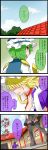  4koma comic commentary_request crossover highres mega_stone noel_(noel-gunso) pokemon shiki_eiki touhou yakumo_yukari 
