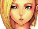  blonde_hair blue_eyes close-up dragon_quest dragon_quest_v face humio lips solo 