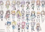  6+girls :d ahoge ange_vierge animal_ears annotation_request bangs baseball_bat baseball_cap black_hair black_legwear blonde_hair blue_hair blunt_bangs braid breasts broom brown_hair character_request chibi cleavage closed_eyes code_omega_77_stella comet_lucifer commentary_request copyright_request emilia_(re:zero) fate/grand_order fate_(series) garter_straps glasses grin hair_over_one_eye hand_on_hip hat kaon_lanchester kono_subarashii_sekai_ni_shukufuku_wo! large_breasts long_hair megumin multiple_girls no_nose one_eye_closed open_mouth orange_hair pleated_skirt purple_hair re:zero_kara_hajimeru_isekai_seikatsu redhead scarf school_uniform seiyuu_connection semi-rimless_glasses shielder_(fate/grand_order) short_hair shorts silver_hair skirt smile solid_circle_eyes takahashi_rie takahashi_rie_(artist) thigh-highs translation_request twin_braids under-rim_glasses witch_hat 