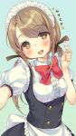  1girl commentary_request highres hym9594 maid_in_cafe solo 