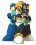  2boys capcom forte_(rockman) highres multiple_boys official_art rockman rockman_(character) rockman_(classic) 