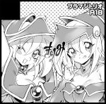  1girl breasts dark_magician_girl duel_monster hat misaka_(missa) yu-gi-oh! yuu-gi-ou_duel_monsters 