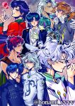  6+boys androgynous artist_name bangs bishoujo_senshi_sailor_moon chiba_mamoru closed_eyes couple crystal_earrings dark_skin earrings fiore_(sailor_moon) from_side gem hands_clasped heart helios_(sailor_moon) honami_vvvv jewelry kunzite_(sailor_moon) microphone multiple_boys own_hands_together parted_bangs prince_demande profile rubeus_(sailor_moon) saphir_(sailor_moon) seiya_kou short_hair tuxedo_kamen twitter_username yaoi zoisite_(sailor_moon) 