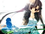  boa brown_hair cigarette feather_boa h2o_footprints_in_the_sand long_hair smoking tabata_yui twintails 