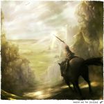  cloud clouds horse landscape playstation_2 shadow_of_the_colossus sui_(petit_comet) surcoat sword wander weapon 