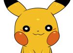  :3 bright_pupils closed_mouth ears looking_at_viewer mimikyu no_humans pikachu pokemon pokemon_(creature) sido_(slipknot) simple_background solo white_background 