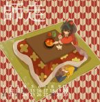  hakurei_reimu kirisame_marisa kotatsu sleeping table touhou yuzu_(pixiv) 