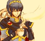  fire_emblem fire_emblem:_mystery_of_the_emblem fire_emblem_mystery_of_the_emblem fire_emblem_shadow_dragon gloves lowres marth smile tea tiara 