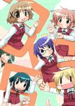  hiro miyako natsume_(hidamari_sketch) nazuna nazuna_(hidamari_sketch) nori nori_(hidamari_sketch) sae toku_sonchou wide_face wideface yoshinoya yuno 