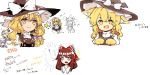  &gt;:( &gt;:) 4girls alice_margatroid alternate_costume animal_ears apron blonde_hair bloomers blue_eyes blush blush_stickers book bow braid brown_hair cat_ears collaboration d:&lt; dropping enmaided fang gloves hair_bow hairband hakurei_reimu hat highres kemonomimi_mode large_bow lolita_hairband long_hair looking_at_viewer maid maid_apron maid_headdress mob_cap mukennokane multiple_girls multiple_persona patchouli_knowledge paw_gloves paw_pose paws purple_hair red_eyes riza_dxun shanghai_doll short_hair side_braid single_braid socks star surprised sweat touhou tray tripping underwear v violet_eyes wavy_hair wavy_mouth whiskers witch_hat yellow_eyes yururi_nano ze_(phrase) 