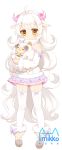  &gt;3&lt; &gt;_&lt; 1girl :&lt; :3 ahoge animal_ears bangs bare_shoulders beige_footwear bell blunt_bangs blush blush_stickers boots closed_mouth dress eyebrows_visible_through_hair frilled_skirt frills full_body fur-trimmed_boots fur-trimmed_shirt fur_collar fur_trim garter_straps heart heart-shaped_pupils highres horns long_hair long_sleeves looking_at_viewer miniskirt mvv object_hug off-shoulder_shirt off_shoulder original purple_skirt sheep_ears sheep_horns shirt simple_background skirt solo standing stuffed_animal stuffed_sheep stuffed_toy symbol-shaped_pupils thigh-highs very_long_hair white_background white_hair white_legwear white_shirt wide_sleeves yellow_eyes 