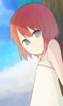  1girl blue_eyes jyaco7777 kairi_(kingdom_hearts) kingdom_hearts redhead short_hair solo 