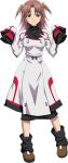  1girl infinite_stratos infinite_stratos:_archetype_breaker lowres nohotoke_honne official_art school_uniform sleeves_past_wrists solo 