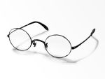  black-framed_eyewear gintama glasses kemocha-han no_humans shimura_shinpachi simple_background white_background 