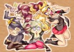  3girls dangan_ronpa downscaled enoshima_junko kawa kujikawa_rise md5_mismatch multiple_girls persona resized takamaki_anne twintails 